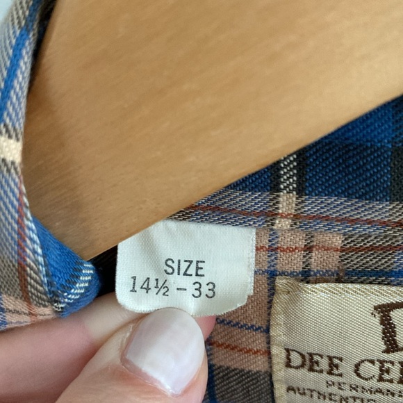 Men’s button down plaid - Picture 6 of 6